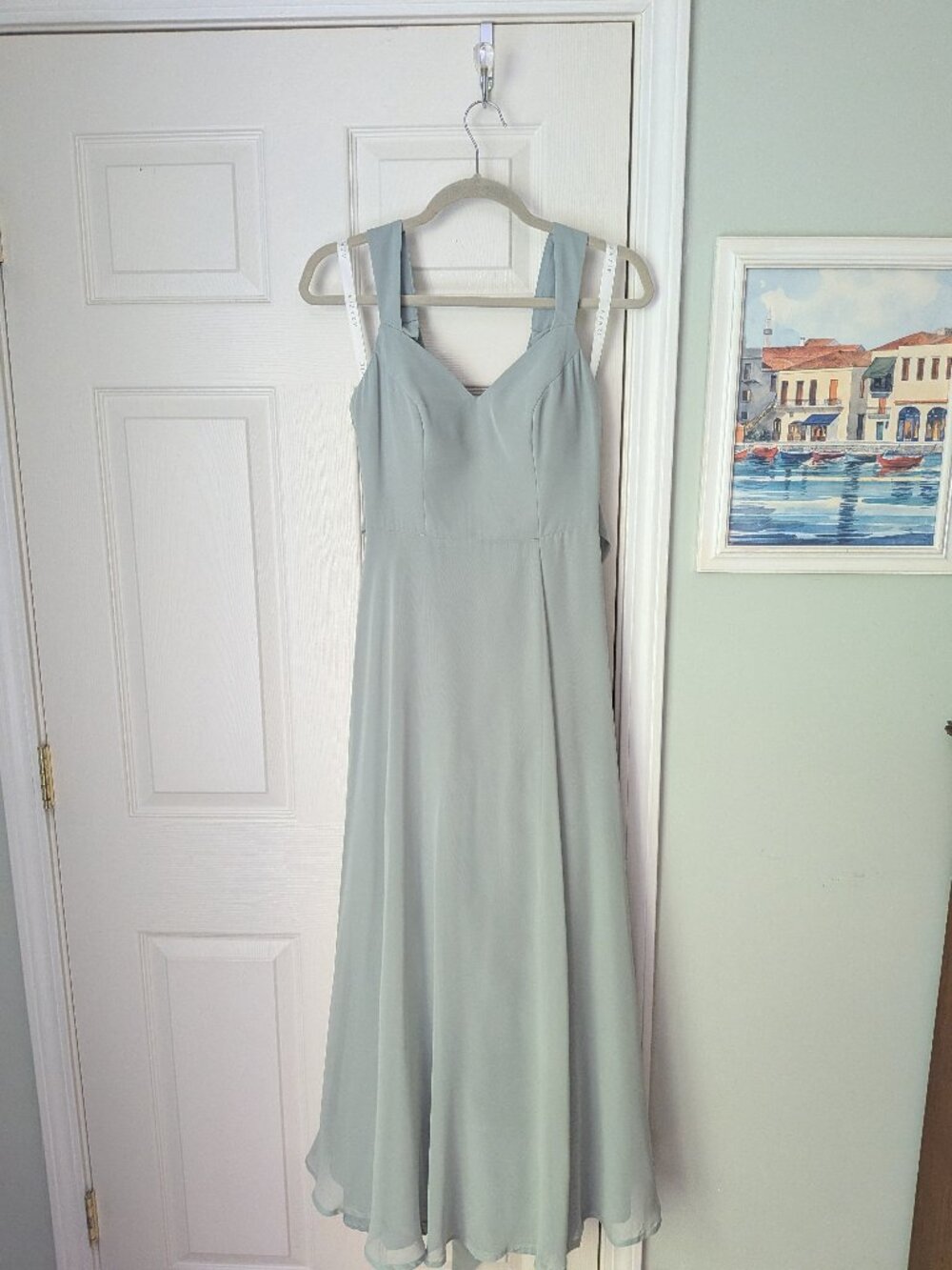 Azazie A4 Julie Agave Bridesmaid RN155143